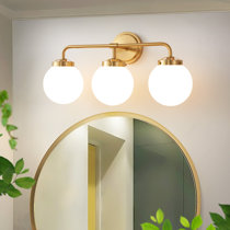 3 bulb deals bathroom light fixture